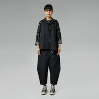 VEST WITH BUTTONS BLACK