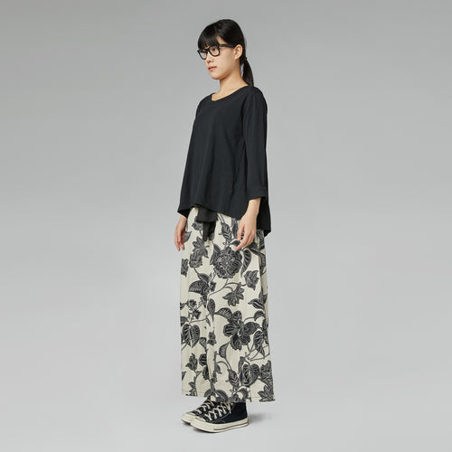 CASUAL T-SHIRT IN COTTON FABRIC WHITE