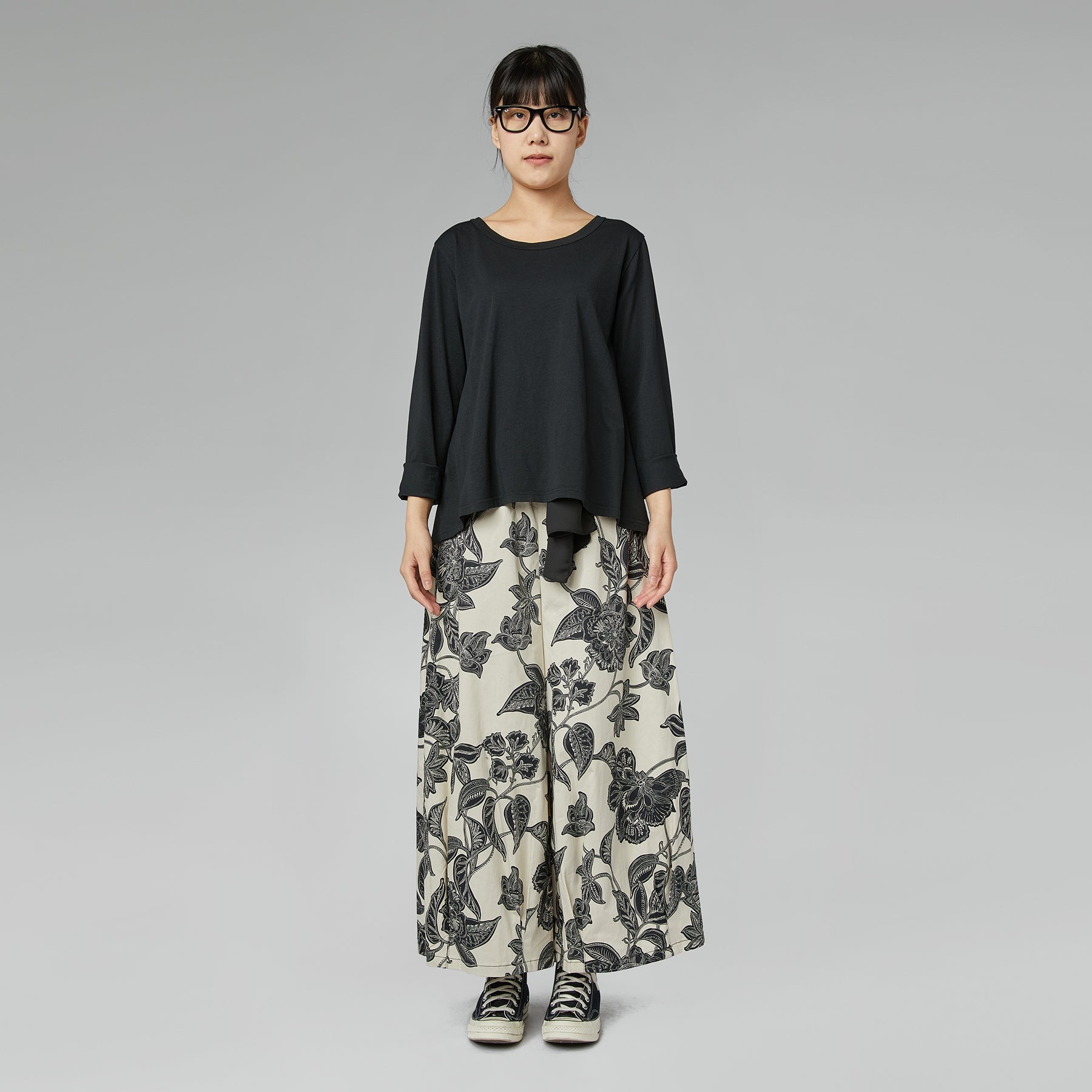 CASUAL T-SHIRT IN COTTON FABRIC WHITE