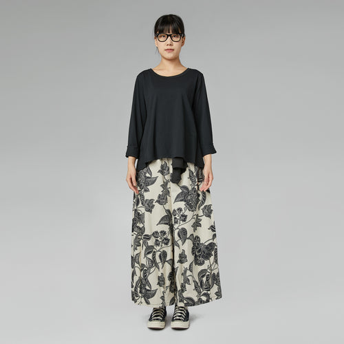 CASUAL T-SHIRT IN COTTON FABRIC WHITE