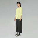 CAMISETA CON ABERTURA NEGRO