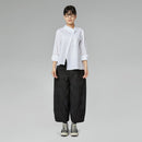 CAMICIA CON MEZZO COLLO BIANCA