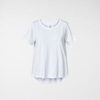 BASIC SHORT-SLEEVED T-SHIRT WHITE