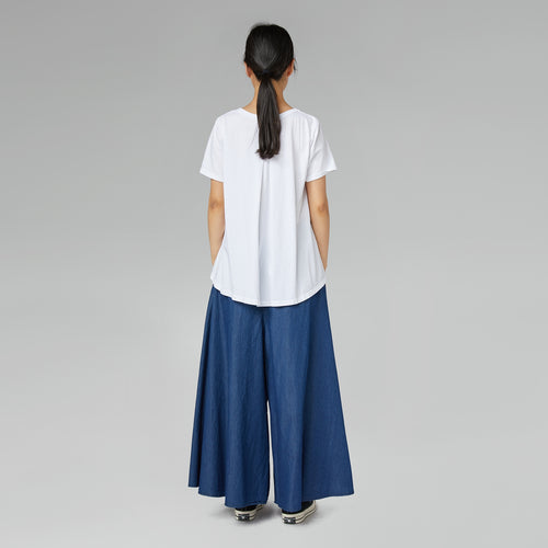 BASIC SHORT-SLEEVED T-SHIRT WHITE