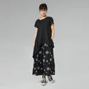 ASYMMETRIC T-SHIRT BLACK