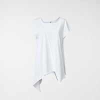 ASYMMETRIC T-SHIRT WHITE