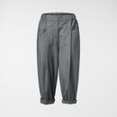 LOOSE TROUSERS WITH FRONT POCKETS GREY