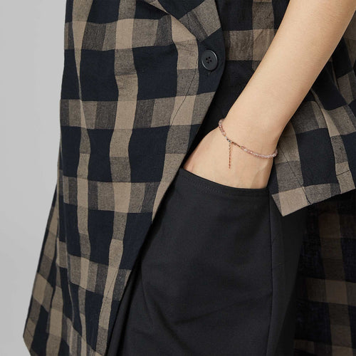 LOOSE TROUSERS WITH FRONT POCKETS GREY