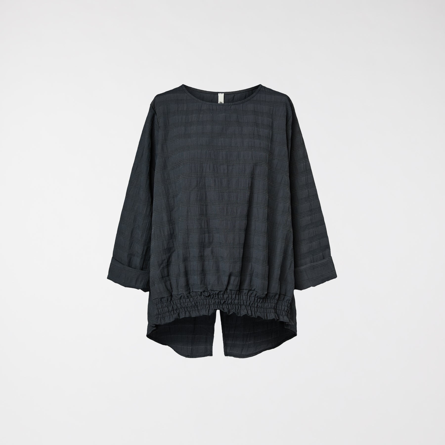 BLOUSE WITH ELASTIC ON THE HEM