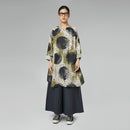 PANTALONI LARGHI IN TESSUTO SEERSUCKER