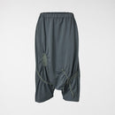 Spodnie typu bubble szare