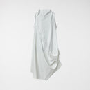 MILANO STITCH SLEEVELESS DRESS WHITE