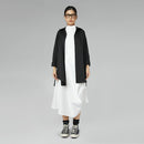 MILANO STITCH SLEEVELESS DRESS WHITE