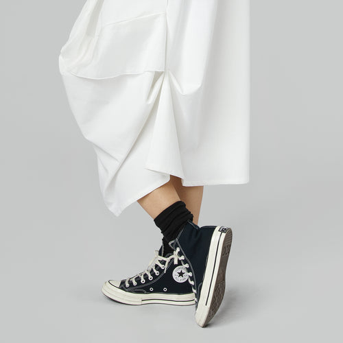 MILANO STITCH SLEEVELESS DRESS BLACK