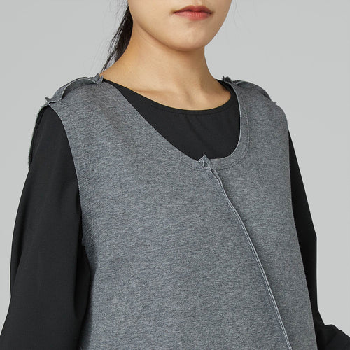 SUKIENKA BALONOWA Z ZEWNĘTRZNYMI PRZESZYCIAMI SZARA