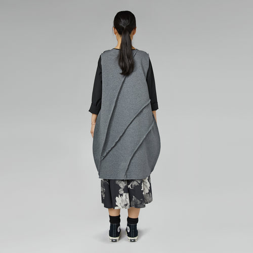 SUKIENKA BALONOWA Z ZEWNĘTRZNYMI PRZESZYCIAMI SZARA