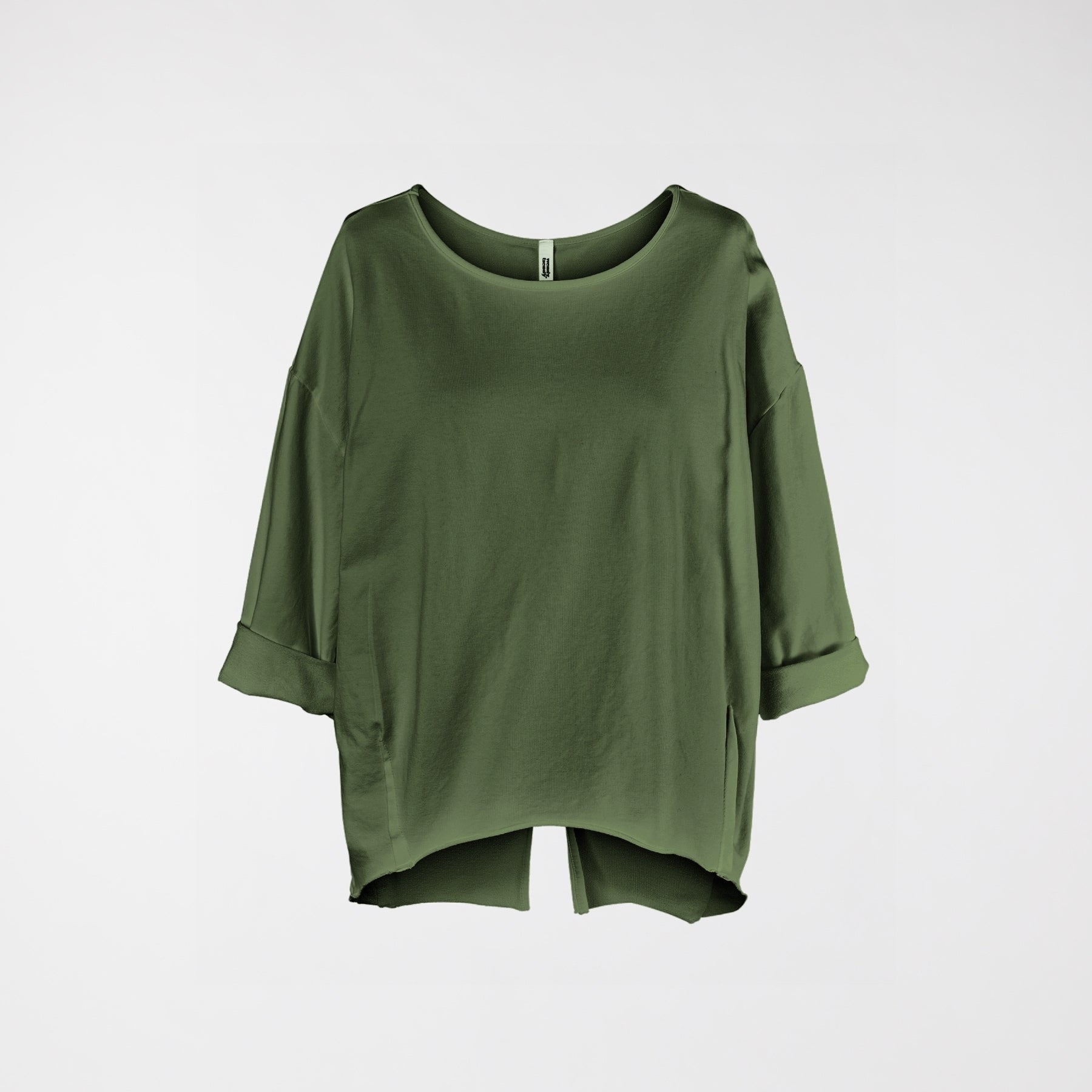 SWEATSHIRT WITH BACK SPLIT