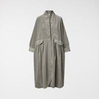 VELVET OVERCOAT MUD