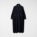 VELVET OVERCOAT BLACK