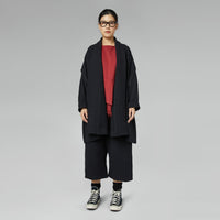 PŁASZCZ W PASKI Z GAZY