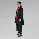 PŁASZCZ W PASKI Z GAZY