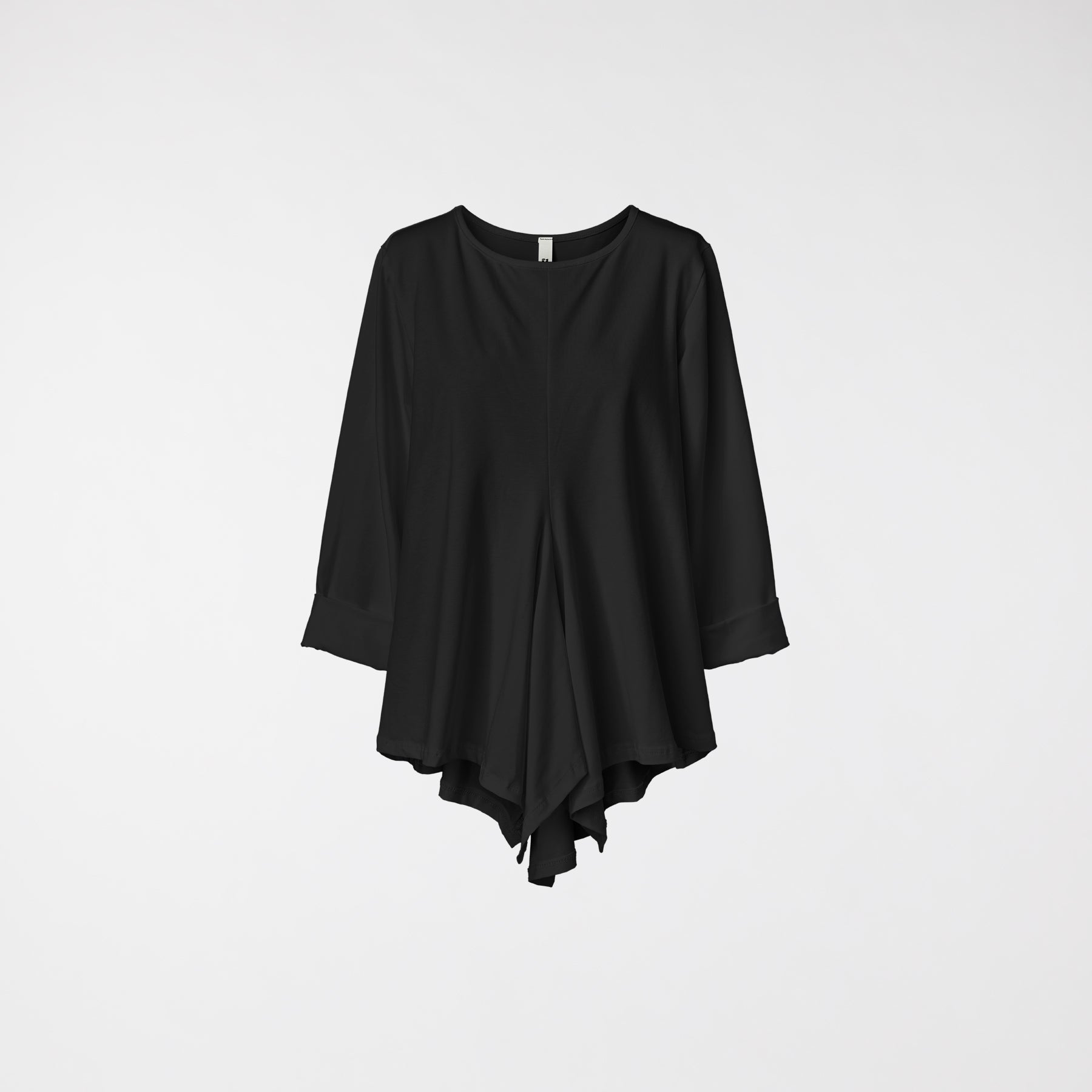 POINTED T-SHIRT BLACK