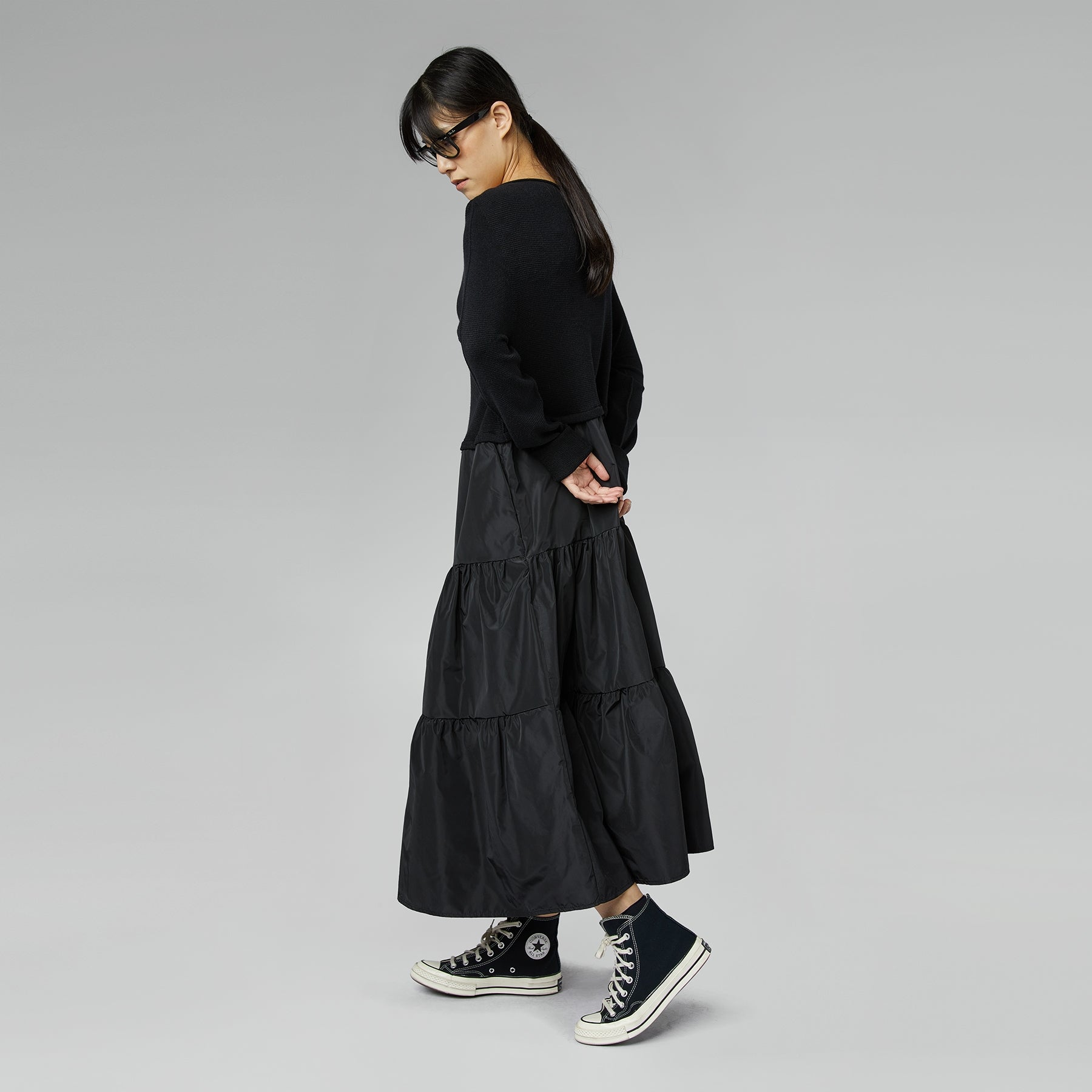 SUKIENKA Z PODWÓJNEGO MATERIAŁU