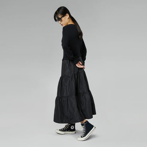 SUKIENKA Z PODWÓJNEGO MATERIAŁU