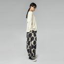 BIG POLKA DOT COTTON TROUSERS