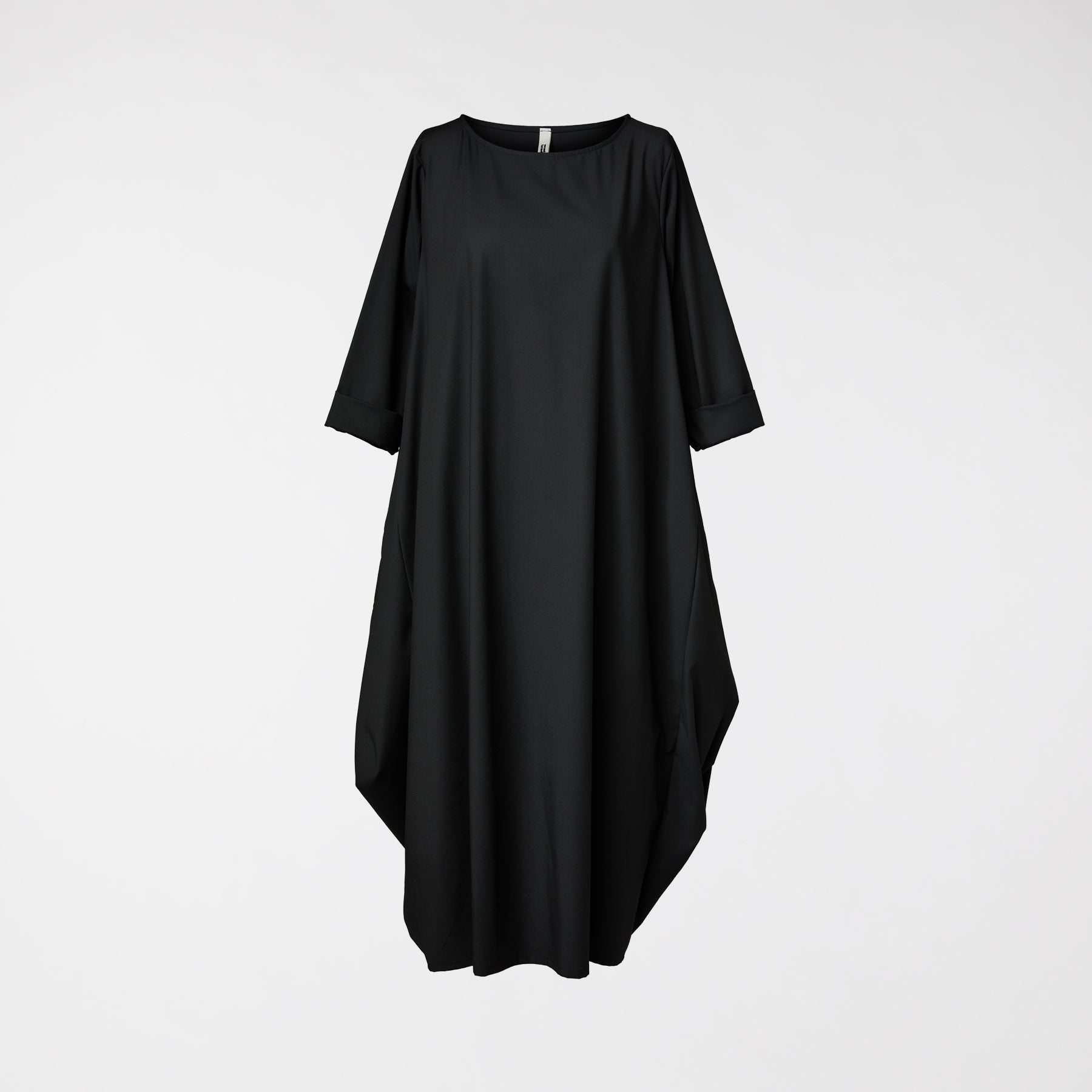 LONG EGG DRESS BLACK