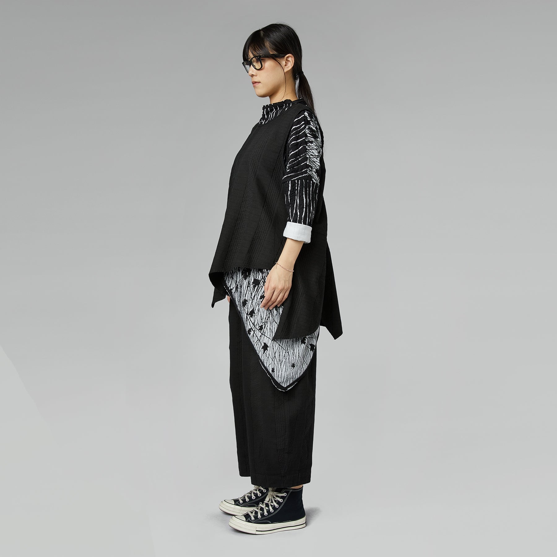 PANTALONES DE ALGODÓN CON RELIEVE