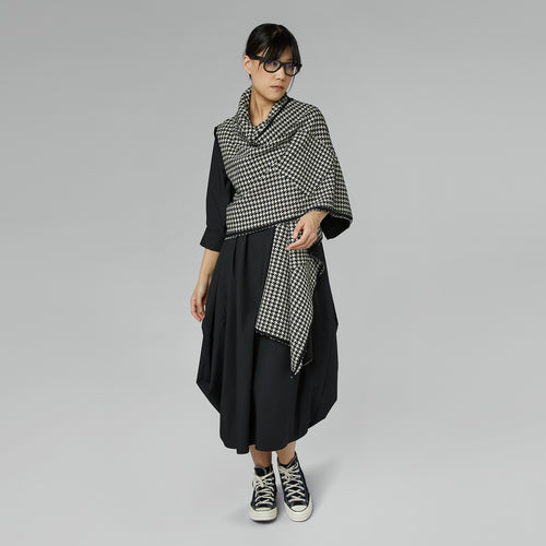 LONG EGG DRESS BLACK