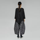 BALLOON TROUSERS IN LEOPARD PRINT