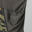 Koszulka z bocznymi palcami czarna