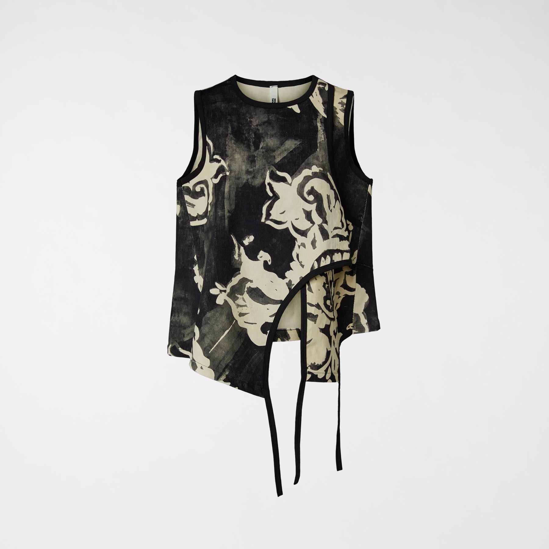 KAMIZELKA BAWEŁNIANA W PRĄŻKI