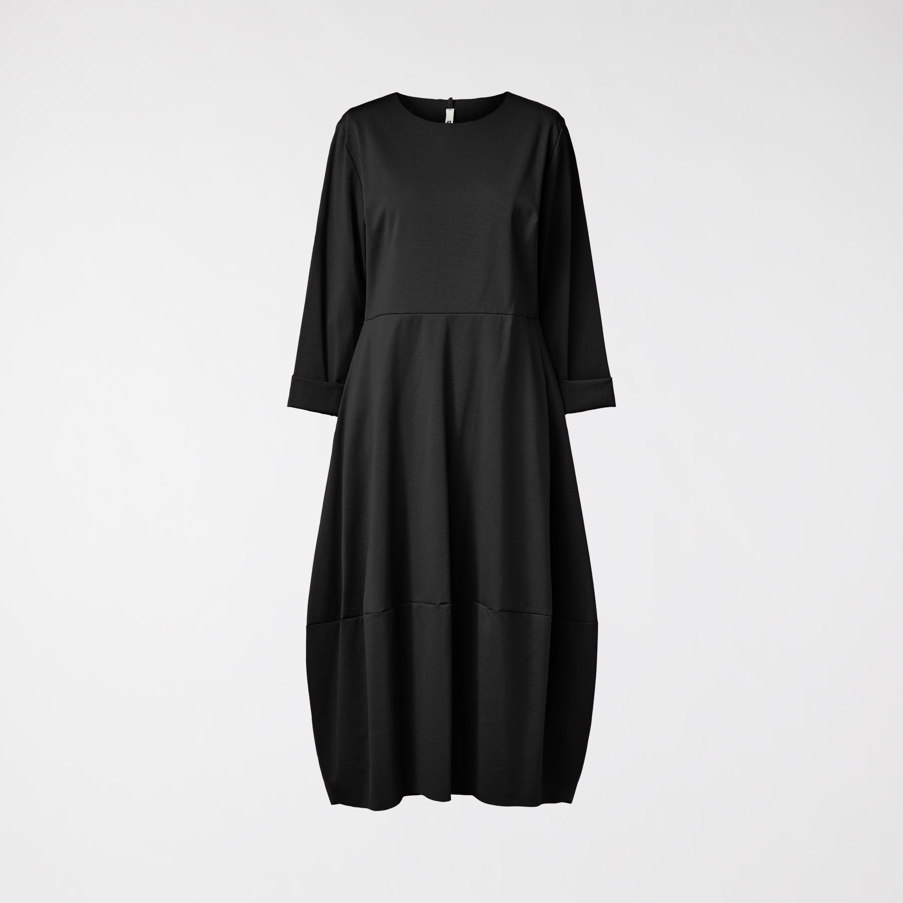 MILAN STITCH DRESS BLACK