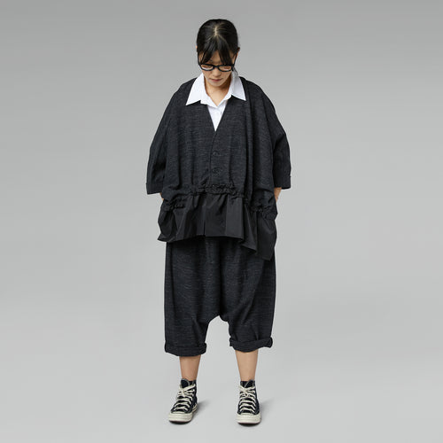 SHIRT WITH APPLIED POCKETS WHITE