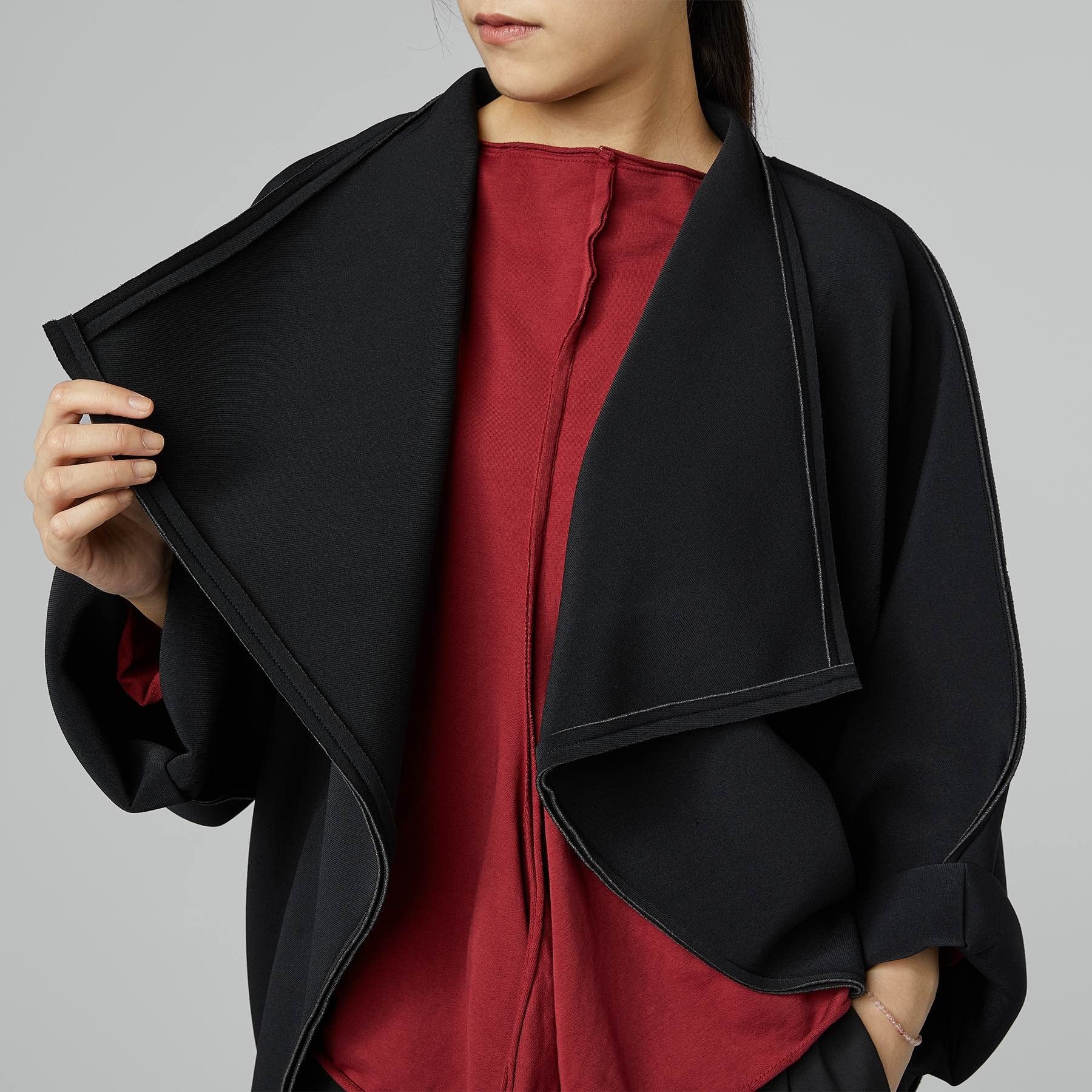 NEOPRENE CARDIGAN