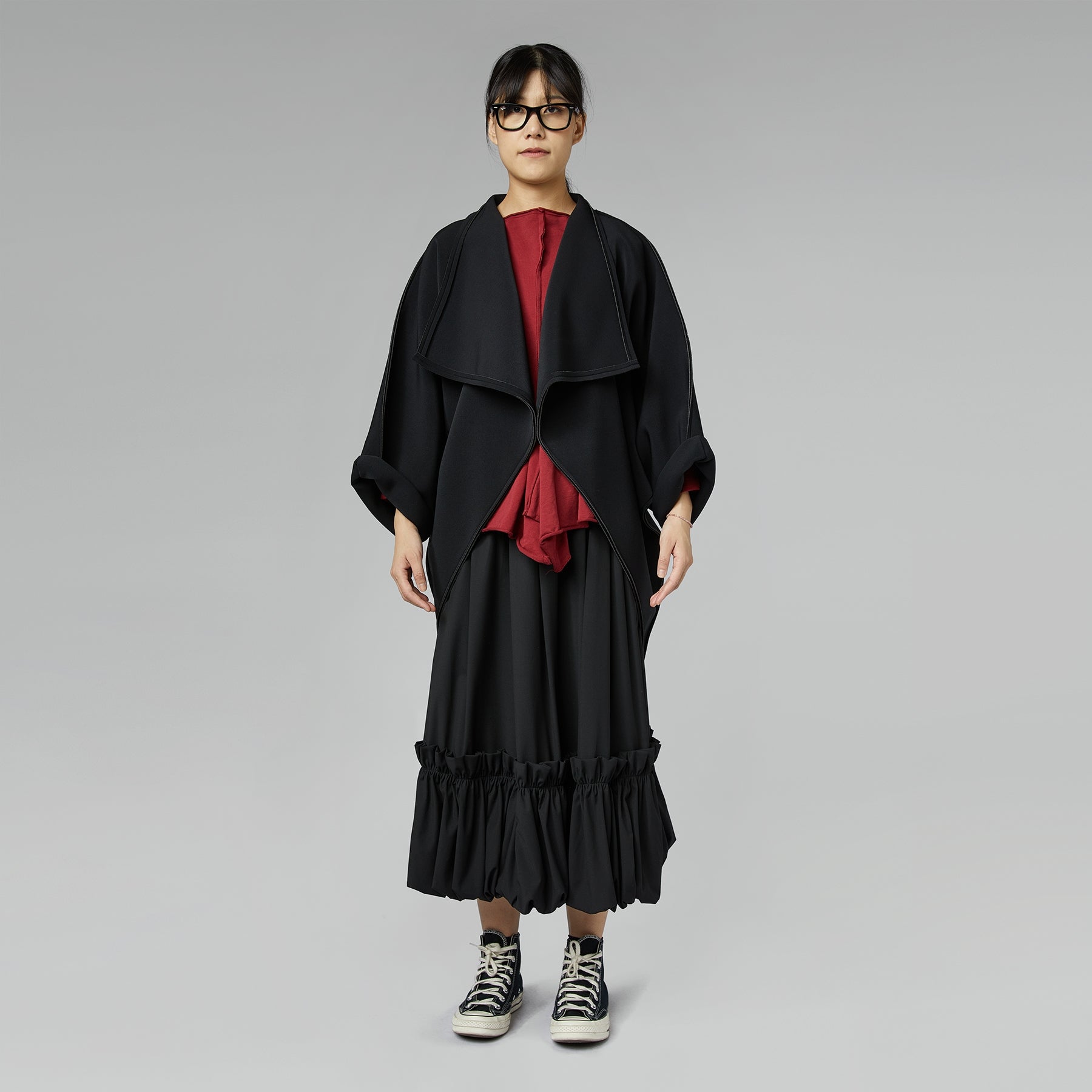 SPÓDNICA Z ZADRAPANYM DOŁEM