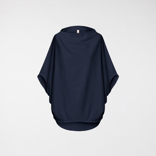 BATWINGS SLEEVES SWEATSHIRT BLUE