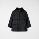 BLOUSE IN DOTTED STRIPED FABRIC