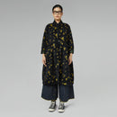 FLOWERED VELVET CARDIGAN