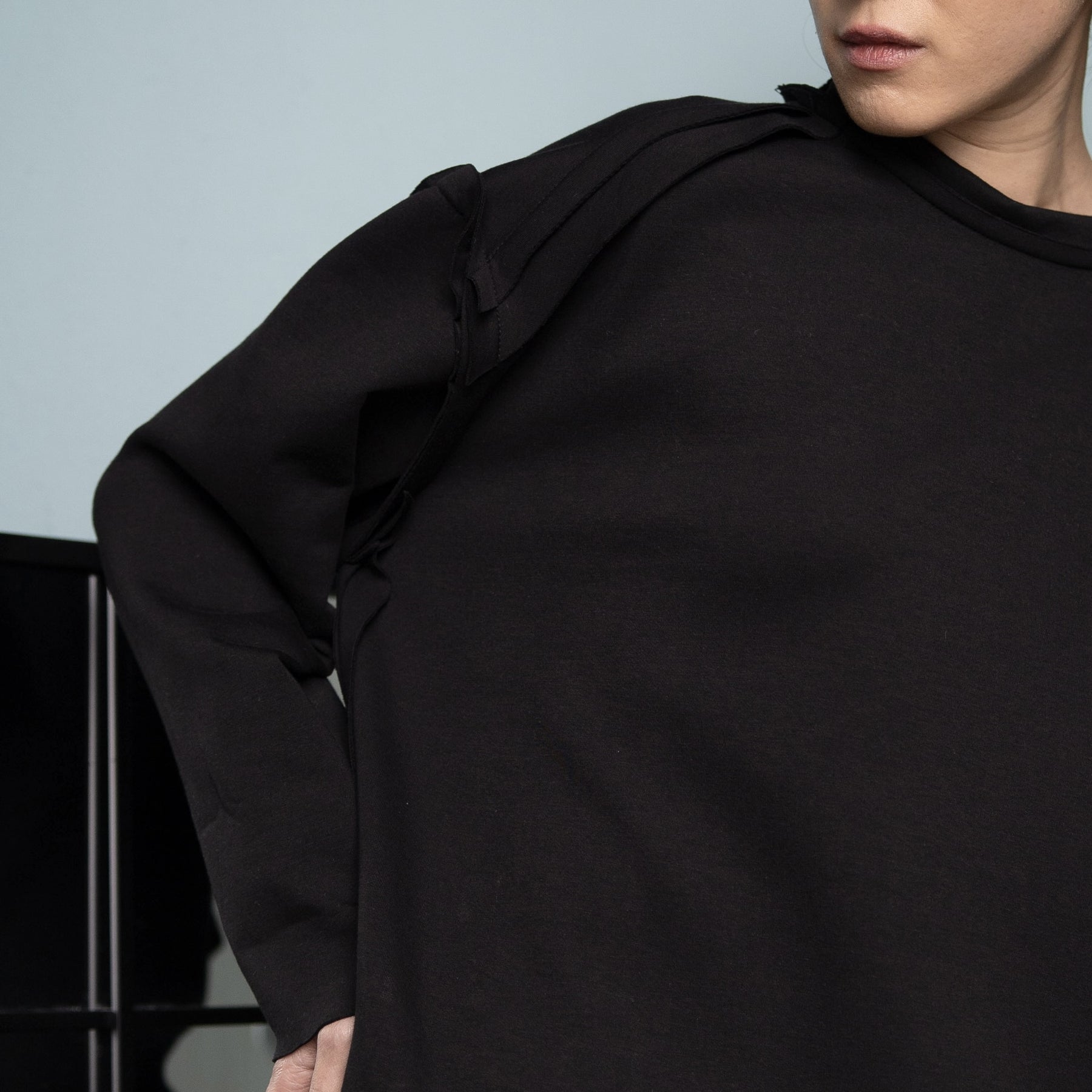 HEAVY SWEATSHIRT DRESS