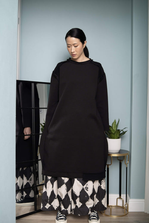 HEAVY SWEATSHIRT DRESS