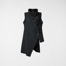 MELANGE UNSTRUCTURED VEST