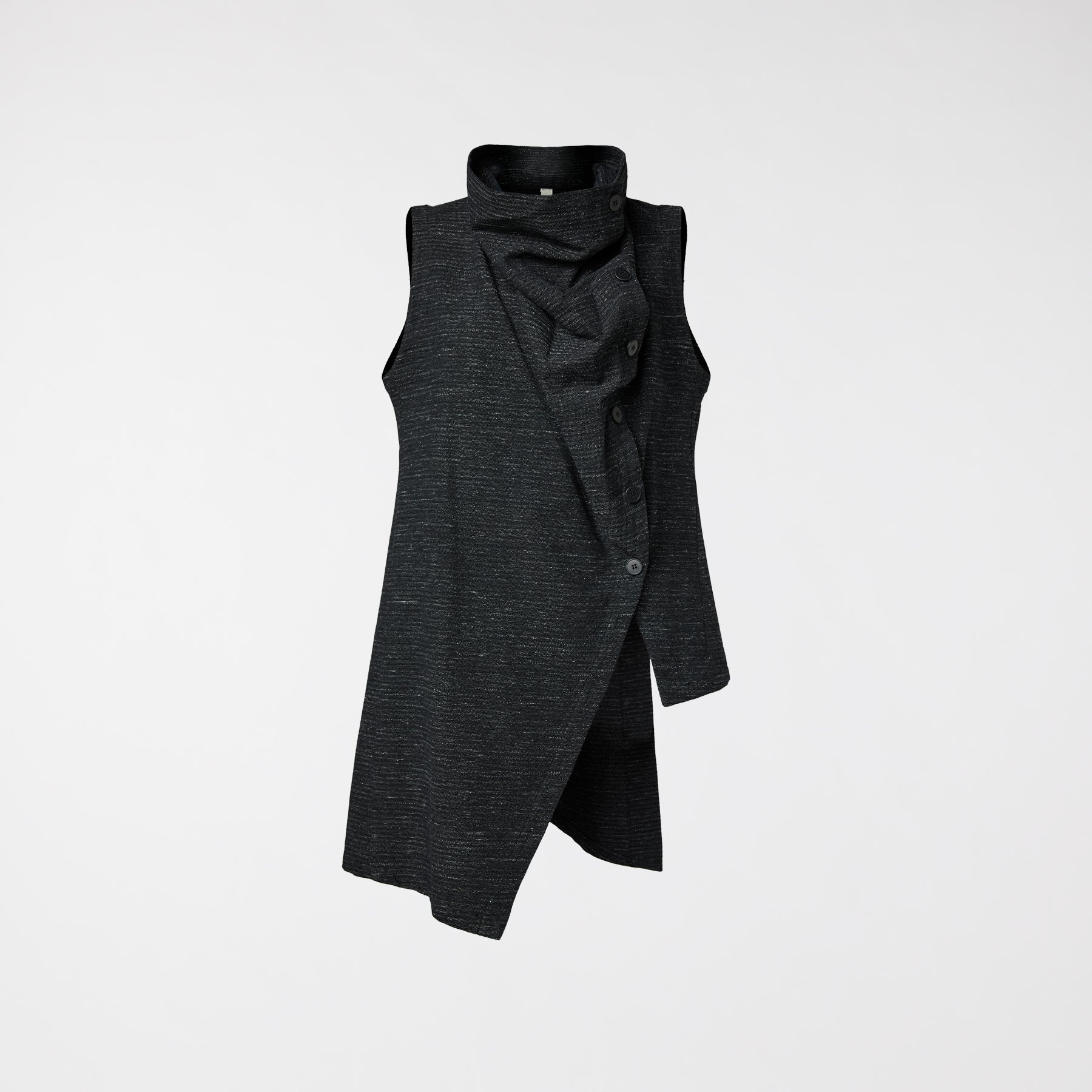 MELANGE UNSTRUCTURED VEST