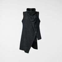 MELANGE UNSTRUCTURED VEST