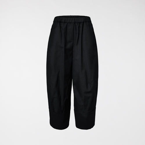 Spodnie tweedowe z mieszanki bawełny