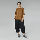 POLKA DOT EMBOSSED PANTS