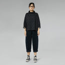 SPODNIE PROSTE Z MATERIAŁU WELUROWEGO W KOLORZE WINO